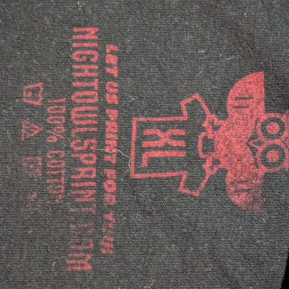 Jeff Rosenstock Andrew W.K. Parody Shirt "Party Hardly" Black XL T-Shirt - Picture 3 of 4